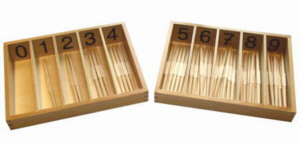 Spindelkasten Maria Montessori